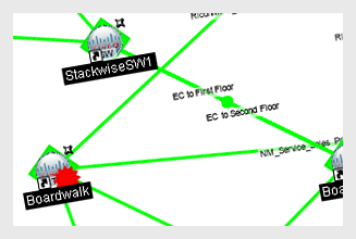 Layer 2 Map reveals interconnections across networked devices