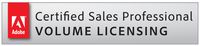 We employ Adobe Certified Sales Professionals