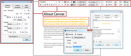 Canvas 14 text editor